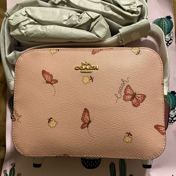 🦋🦋COACH mini camera bag with butterfly print🦋🦋 - Picture 5 of 8